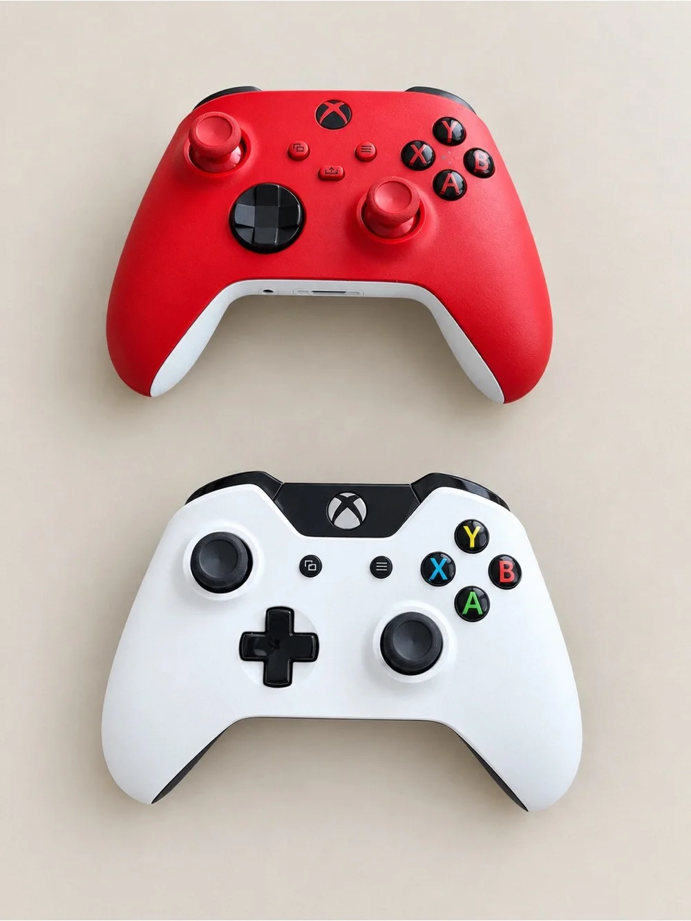 Xbox Wireless Controller Duo - Red & White